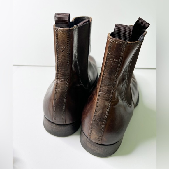 N.D.C Brown Leather Chelsea Boots - Picture 3 of 11